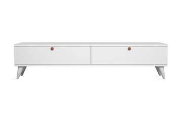 TV-Bänk Tyrsberget 160 cm - Vit - Möbler - TV- & Mediamöbler - TV bänk & mediabänk