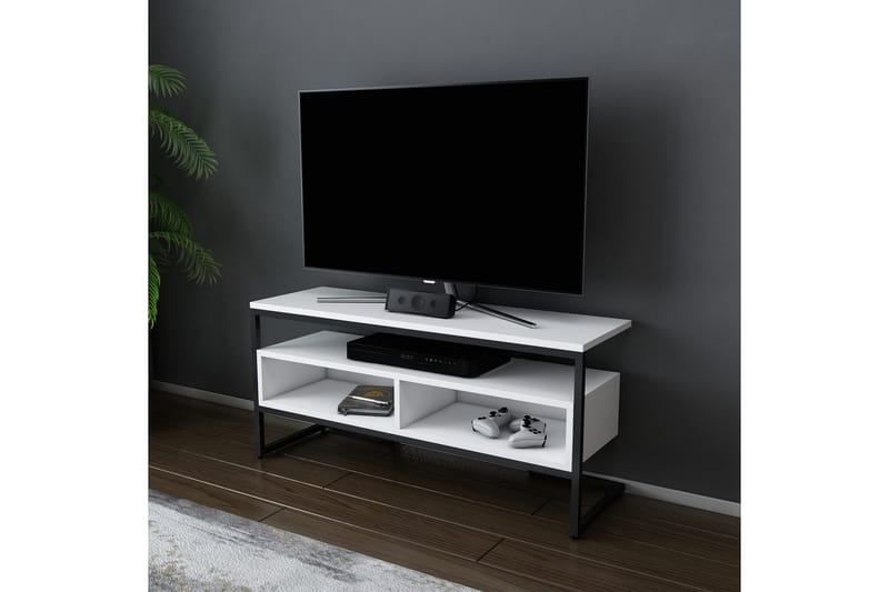 Tv-bänk Urgby 110x49,9 cm - Svart - TV bänk & mediabänk