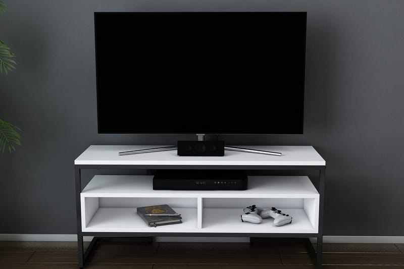 Tv-bänk Urgby 110x49,9 cm - Svart - TV bänk & mediabänk