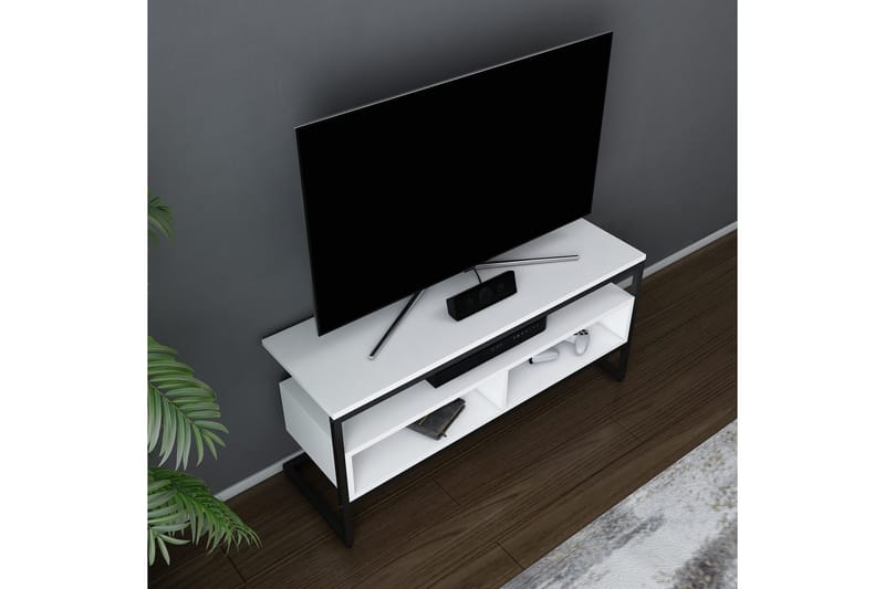 Tv-bänk Urgby 110x49,9 cm - Svart - TV bänk & mediabänk