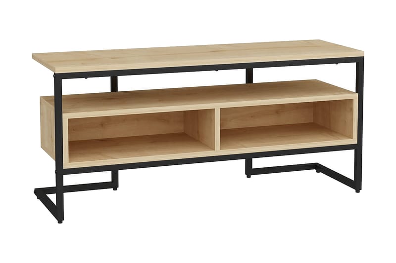 Tv-bänk Urgby 110x49,9 cm - Svart - TV bänk & mediabänk