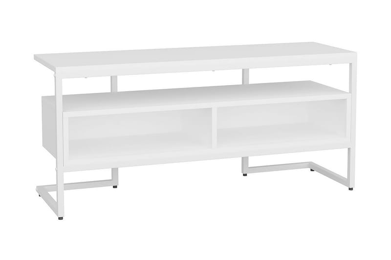 Tv-bänk Urgby 110x49,9 cm - Vit - TV bänk & mediabänk