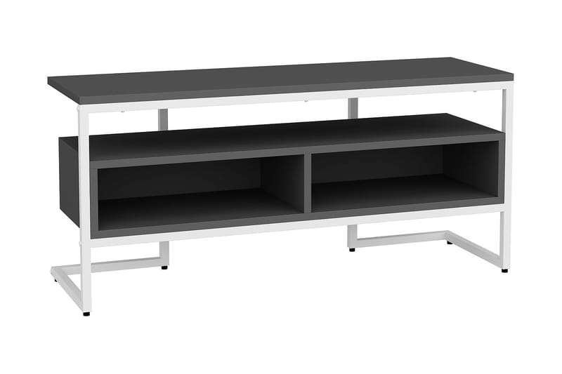 Tv-bänk Urgby 110x49,9 cm - Vit - TV bänk & mediabänk