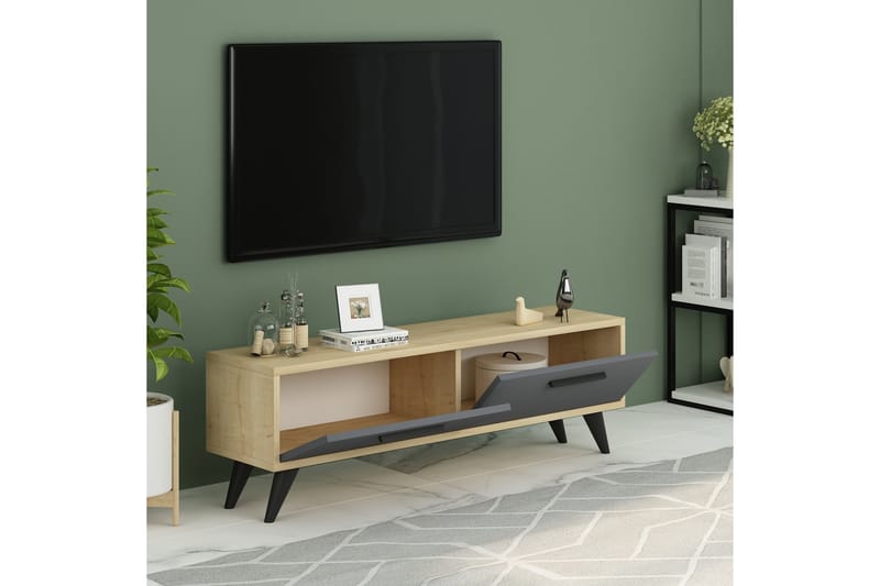 Tv-bänk Urgby 120x45 cm - Blå - Möbler - TV- & Mediamöbler - TV bänk & mediabänk
