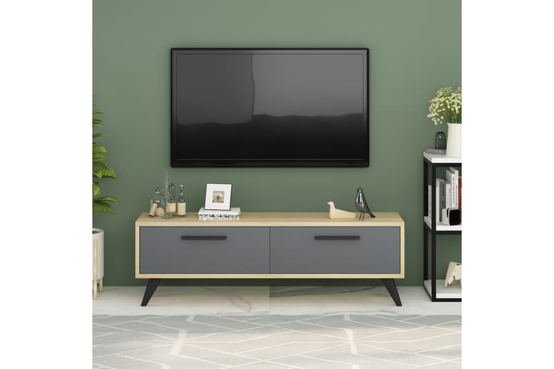 Tv-bänk Urgby 120x45 cm - Blå - Möbler - TV- & Mediamöbler - TV bänk & mediabänk