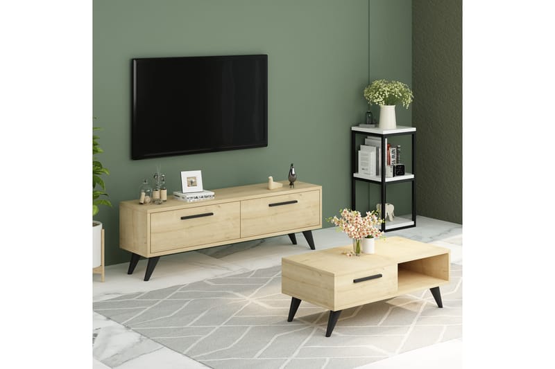 Tv-bänk Urgby 120x45 cm - Blå - Möbler - TV- & Mediamöbler - TV bänk & mediabänk