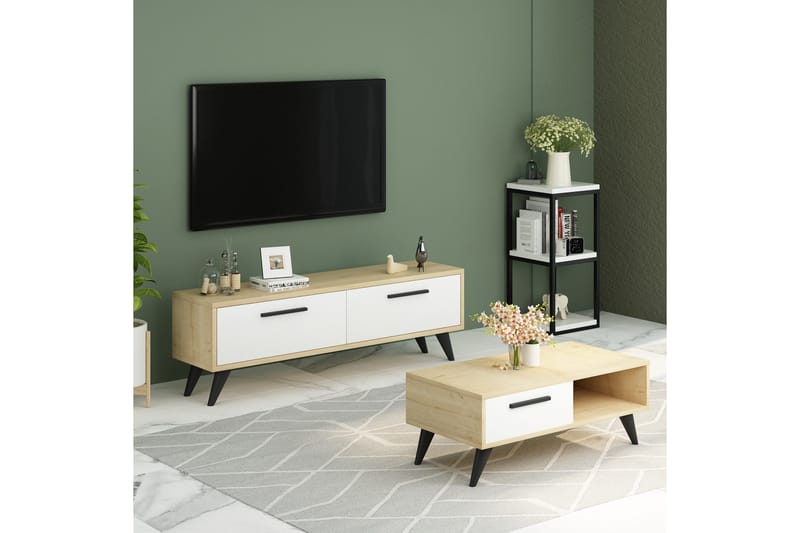 Tv-bänk Urgby 120x45 cm - Blå - Möbler - TV- & Mediamöbler - TV bänk & mediabänk