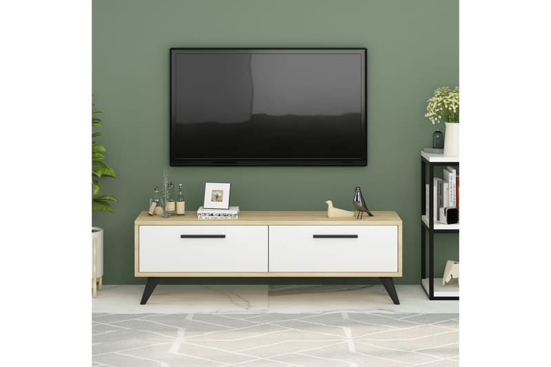 Tv-bänk Urgby 120x45 cm - Blå - TV bänk & mediabänk