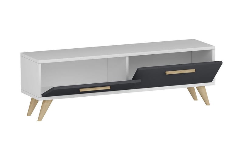Tv-bänk Urgby 120x45 cm - Vit - Möbler - TV- & Mediamöbler - TV bänk & mediabänk