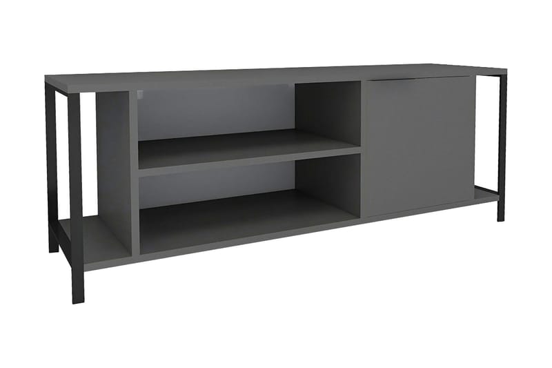 Tv-bänk Urgby 120x54 cm - Antracit - TV bänk & mediabänk