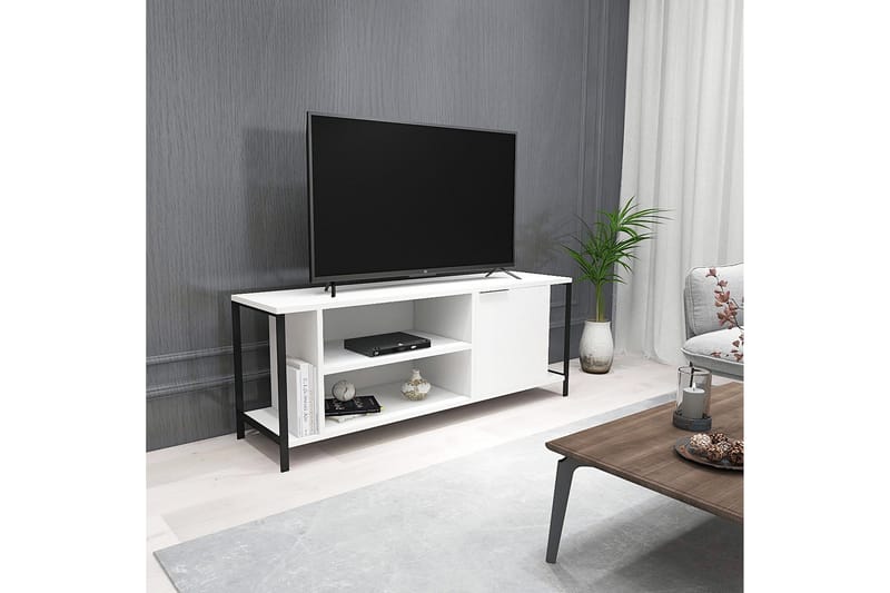 Tv-bänk Urgby 120x54 cm - Vit - Möbler - TV- & Mediamöbler - TV bänk & mediabänk