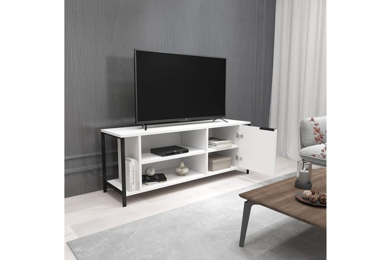 Tv-bänk Urgby 120x54 cm - Vit - Möbler - TV- & Mediamöbler - TV bänk & mediabänk