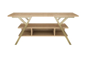 Tv-bänk Urgby 120x55 cm - Guld - Möbler - TV- & Mediamöbler - TV bänk & mediabänk