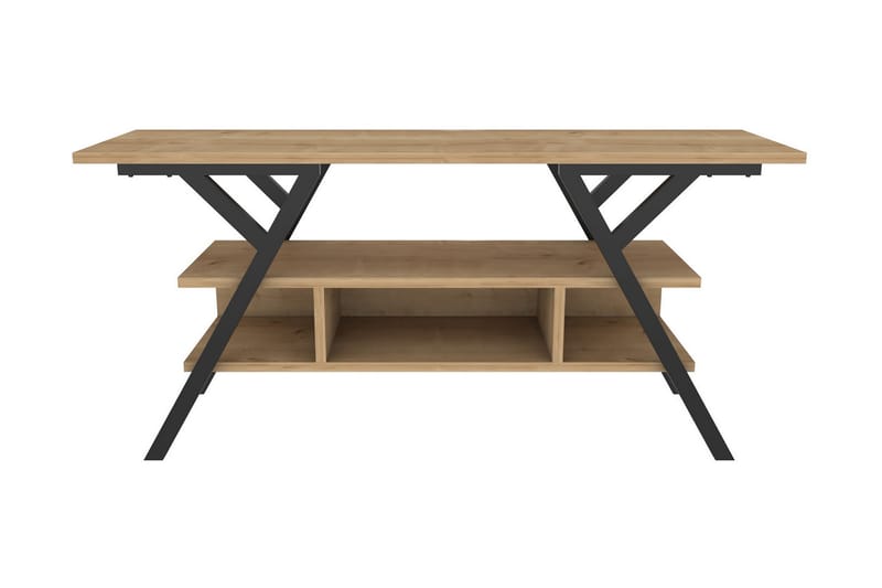 Tv-bänk Urgby 120x55 cm - Svart - Möbler - TV- & Mediamöbler - TV bänk & mediabänk
