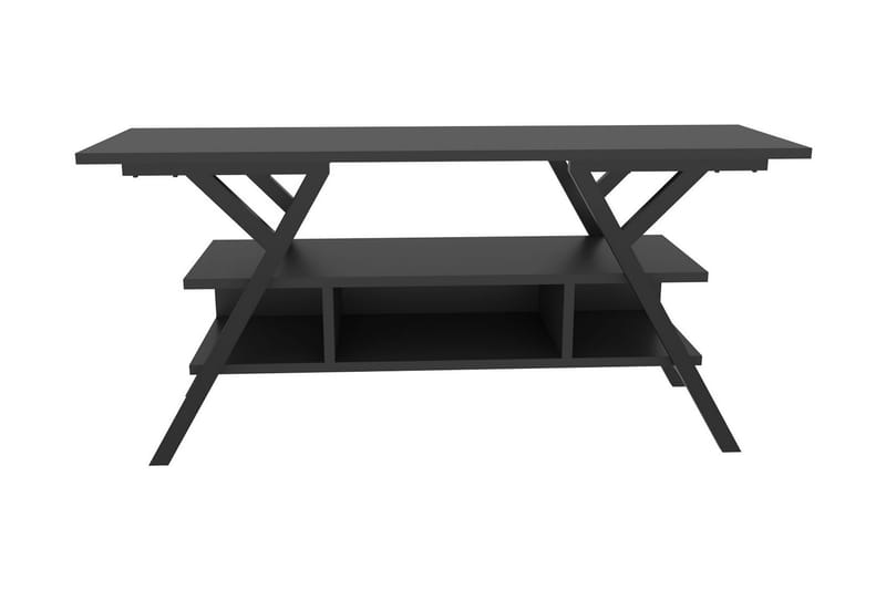 Tv-bänk Urgby 120x55 cm - Svart - Möbler - TV- & Mediamöbler - TV bänk & mediabänk