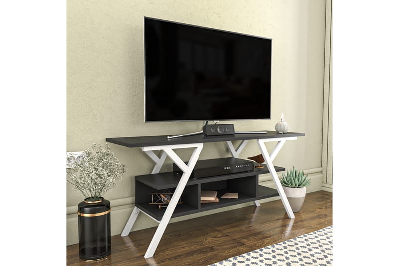 Tv-bänk Urgby 120x55 cm - Vit - Möbler - TV- & Mediamöbler - TV bänk & mediabänk
