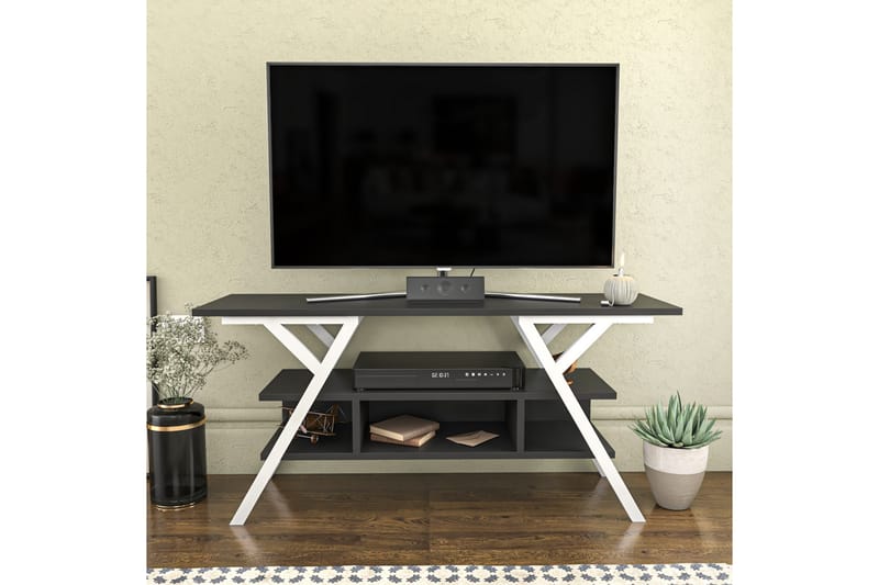 Tv-bänk Urgby 120x55 cm - Vit - Möbler - TV- & Mediamöbler - TV bänk & mediabänk