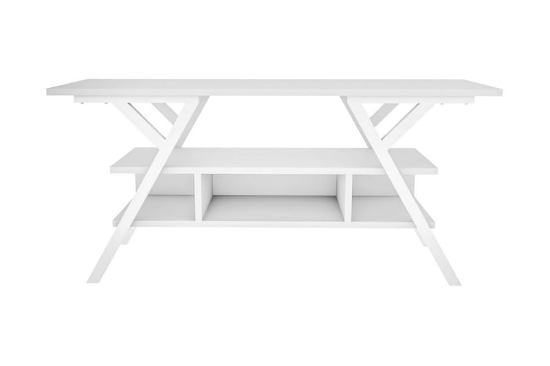 Tv-bänk Urgby 120x55 cm - Vit - Möbler - TV- & Mediamöbler - TV bänk & mediabänk