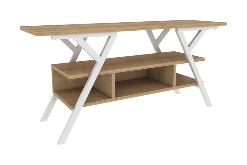 Tv-bänk Urgby 120x55 cm - Vit - Möbler - TV- & Mediamöbler - TV bänk & mediabänk