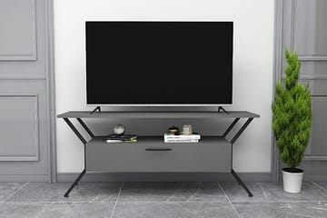 Tv-bänk Urgby 124x54 cm - Antracit - Möbler - TV- & Mediamöbler - TV bänk & mediabänk
