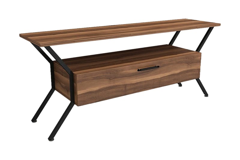 Tv-bänk Urgby 124x54 cm - Brun - Möbler - TV- & Mediamöbler - TV bänk & mediabänk