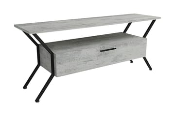 Tv-bänk Urgby 124x54 cm - Grå - Möbler - TV- & Mediamöbler - TV bänk & mediabänk