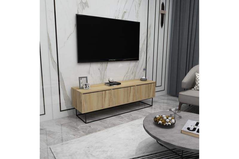 Tv-bänk Urgby 140x50 cm - Flerfärgad - Möbler - TV- & Mediamöbler - TV bänk & mediabänk