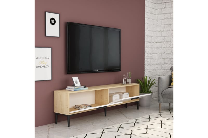 Tv-bänk Urgby 150x45 cm - Blå - Möbler - TV- & Mediamöbler - TV bänk & mediabänk