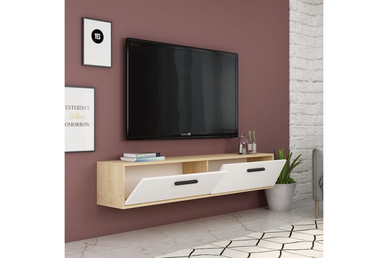 Tv-bänk Urgby 150x45 cm - Blå - Möbler - TV- & Mediamöbler - TV bänk & mediabänk