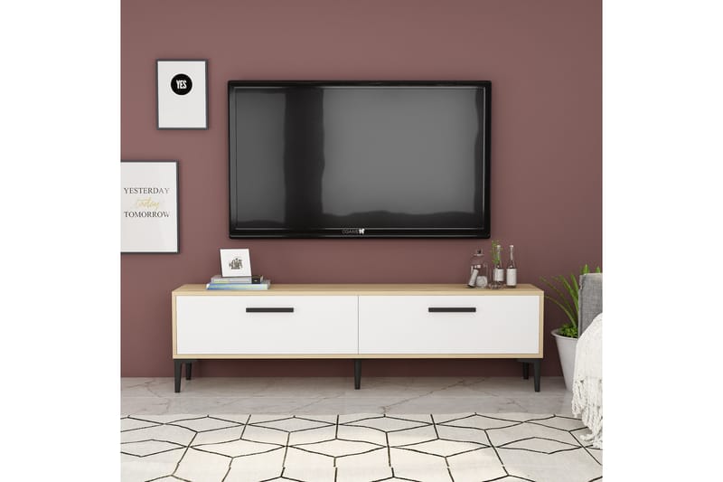 Tv-bänk Urgby 150x45 cm - Blå - Möbler - TV- & Mediamöbler - TV bänk & mediabänk