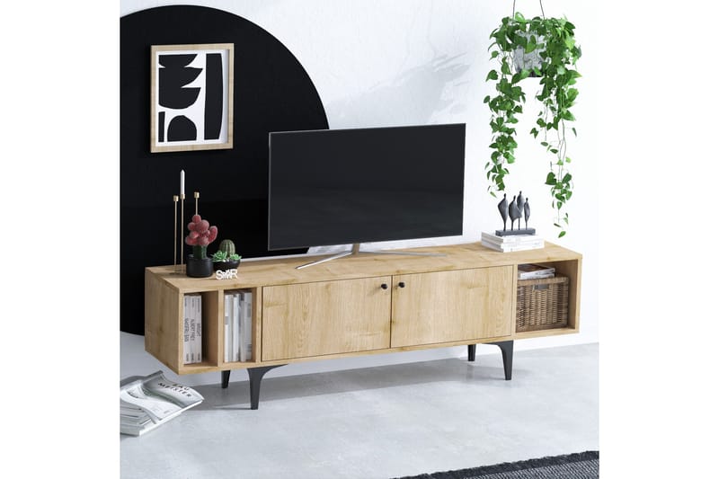 Tv-bänk Urgby 150x47 cm - Blå - Möbler - TV- & Mediamöbler - TV bänk & mediabänk