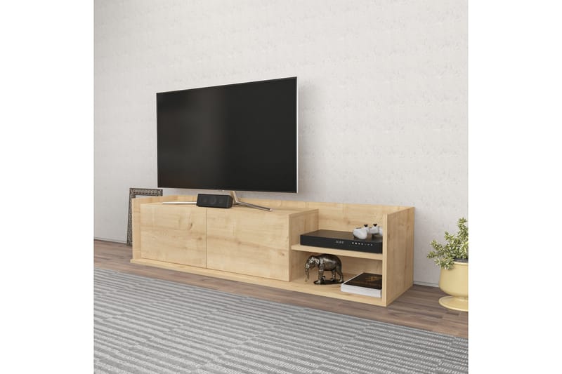 Tv-bänk Urgby 160x36,8 cm - Brun - TV bänk & mediabänk