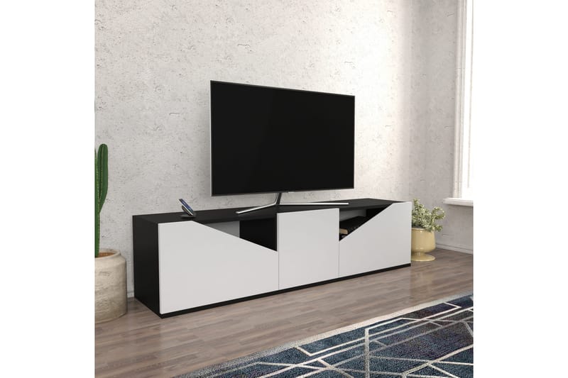 Tv-bänk Urgby 160x40 cm - Antracit - TV bänk & mediabänk
