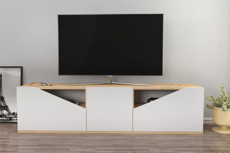 Tv-bänk Urgby 160x40 cm - Brun - TV bänk & mediabänk