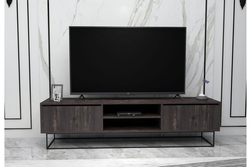 Tv-bänk Urgby 180x50 cm - Brun - Möbler - TV- & Mediamöbler - TV bänk & mediabänk