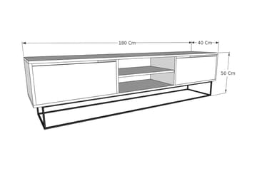 Tv-bänk Urgby 180x50 cm - Flerfärgad - Möbler - TV- & Mediamöbler - TV bänk & mediabänk