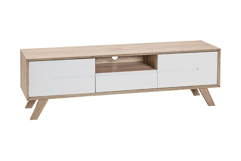 TV-Bänk Vallone 150 cm - Vit - Möbler - TV- & Mediamöbler - TV bänk & mediabänk