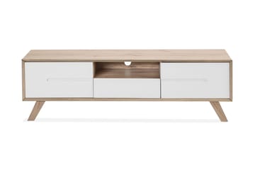 TV-Bänk Vallone 150 cm - Vit - Möbler - TV- & Mediamöbler - TV bänk & mediabänk
