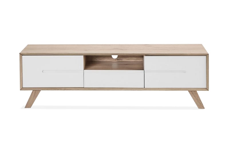 TV-Bänk Vallone 150 cm - Vit - Möbler - TV- & Mediamöbler - TV bänk & mediabänk