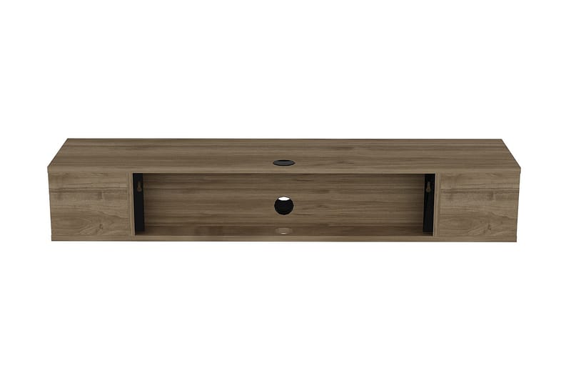 TV-bänk Vevelhult 135 cm - Brun - Möbler - TV- & Mediamöbler - TV bänk & mediabänk