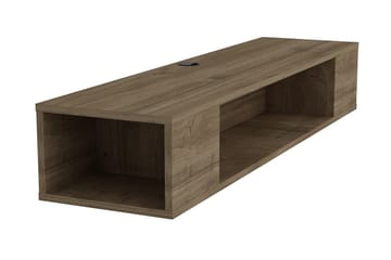 TV-bänk Vevelhult 135 cm - Brun - Möbler - TV- & Mediamöbler - TV bänk & mediabänk