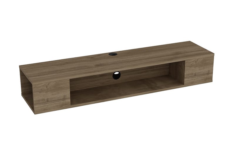 TV-bänk Vevelhult 135 cm - Brun - Möbler - TV- & Mediamöbler - TV bänk & mediabänk