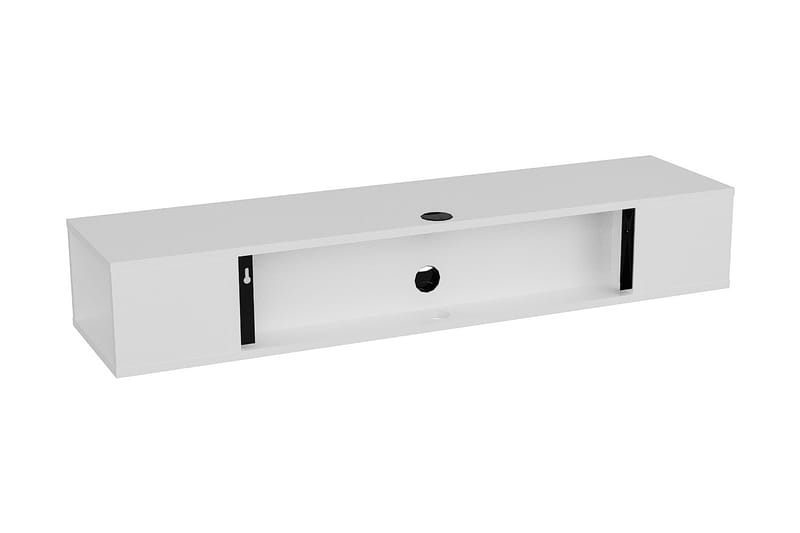 TV-bänk Vevelhult 135 cm - Vit - Möbler - TV- & Mediamöbler - TV bänk & mediabänk