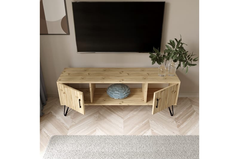 Tv-bänk Vilamutum 150 cm - Natur - Möbler - TV- & Mediamöbler - TV bänk & mediabänk