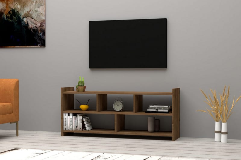 Tv-bänk Violaceae 120x55 cm - Brun - Möbler - TV- & Mediamöbler - TV bänk & mediabänk