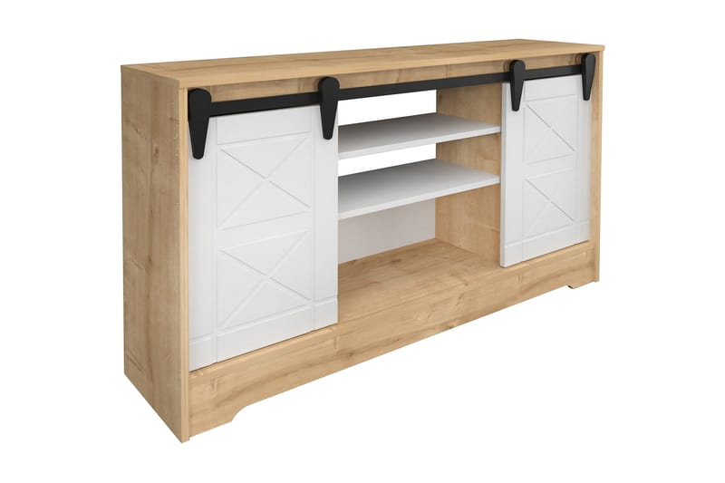 Tv-bänk Violaceae 140x85 cm - Blå - Möbler - TV- & Mediamöbler - TV bänk & mediabänk