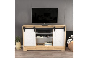 Tv-bänk Violaceae 140x85 cm - Blå - Möbler - TV- & Mediamöbler - TV bänk & mediabänk