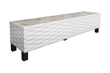 Tv-bänk Violaceae 149,2x38 cm - Vit - Möbler - TV- & Mediamöbler - TV bänk & mediabänk