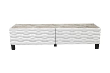 Tv-bänk Violaceae 149,2x38 cm - Vit - Möbler - TV- & Mediamöbler - TV bänk & mediabänk