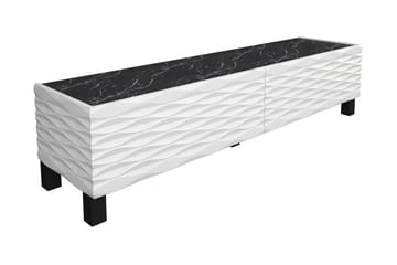Tv-bänk Violaceae 149,2x38 cm - Vit - Möbler - TV- & Mediamöbler - TV bänk & mediabänk